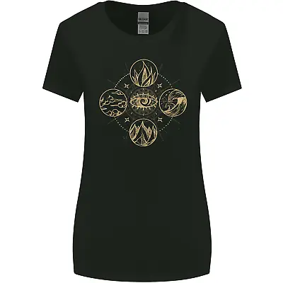 Buy Celestial Elements Astrology Star Sign Womens Wider Cut T-Shirt • 8.99£