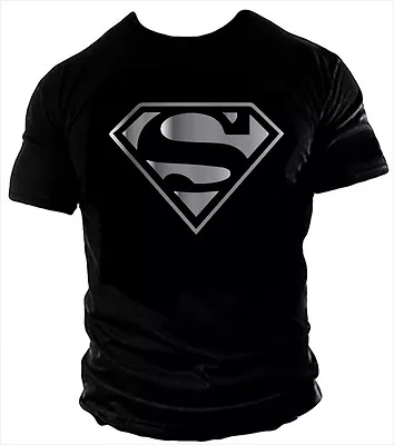 Buy Superman T SHIRT Casual Gym Wear Marvel Hero Super Workout Training Clothes Top • 12.99£