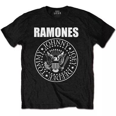 Buy Ramones Presidential Seal Licensed Tee T-Shirt Kids • 15.99£