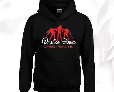 Buy Walking Dead Hoody Hoodie Black Mens Unisex Daryl Dixon Rick Grimes • 15.99£