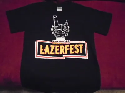 Buy RARE Lazerfest Concert SHIRT Small Lazer 103.3 HALESTORM Five Finger Death Punch • 19.20£