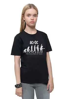 Buy AC/DC Kids Evolution Of Rock T Shirt • 9.95£
