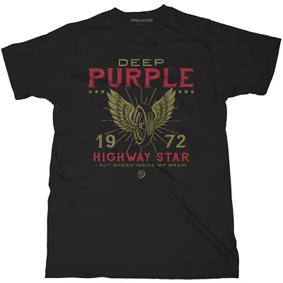 Buy Deep Purple Highway Star Black T-Shirt - OFFICIAL • 14.89£