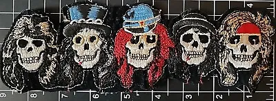 Buy 🎸🔥 GNR Vintage Guns N' Roses 90s Rock Patch Jacket - Concert 9” King Embroider • 85.25£