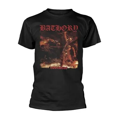 Buy BATHORY - HAMMERHEART BLACK T-Shirt, Front & Back Print Medium • 20.09£