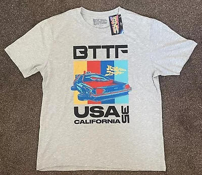 Buy Back To The Future T-Shirt - USA California 35 - DeLorean - Brand New • 11.99£