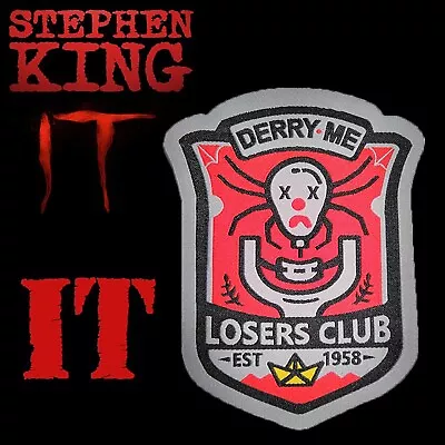 Buy Stephen Kings IT Chapter 2  Losers Club  Derry Maine Pennywise Clown Patch • 6£