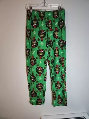 Buy Dr Seuss Grinch Sleep Pants Size Large Pajamas Fleece Christmas  • 9.44£