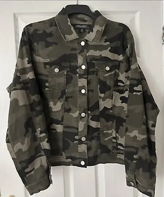 Buy JouJou Women’s Premium Denim Collection 2XL Army Camo Jacket  • 13.95£