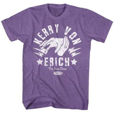 Buy Powertown Kerry Von Erich The Iron Claw WWE Wrestling Champ Men's T Shirt • 41.50£