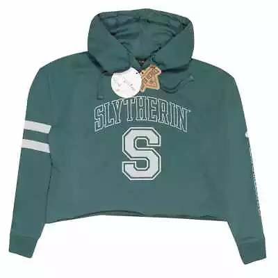 Buy Superheroes Inc. Har - College Style Slytherin Unisex Green Cropped P - H777z • 31.23£