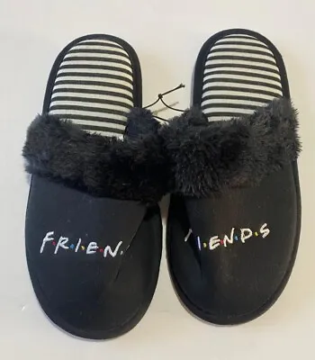 Buy Ladies Black Friends TV Series Slippers UK Size 6 Brand New • 11.99£