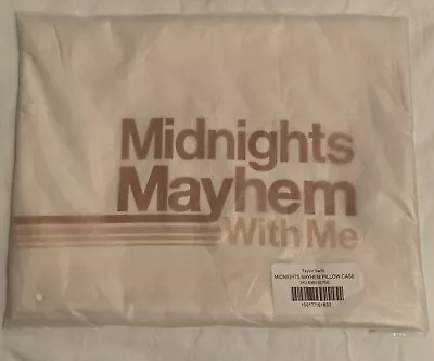 Buy Taylor Swift Midnights Mayhem With Me Satin Pillow Case Official Merch Era New • 40£
