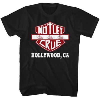 Buy Motley Crue Girls Girls Hollywood CA Men's T Shirt Heavy Metal Merch • 53.68£