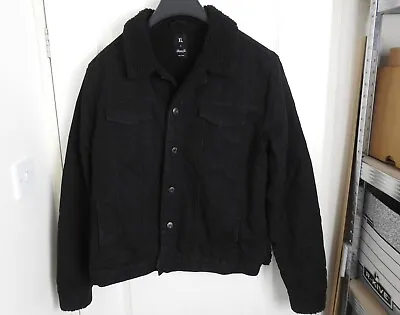 Buy Men's Denim Co Black Jacket Size XL • 3.99£