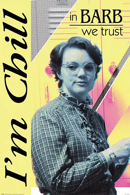 Buy Stranger Things In Barb We Trust 91.5 X 61cm  Maxi Poster   New Official Merch • 7.20£