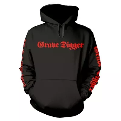 Buy GRAVE DIGGER - HEAVY METAL BREAKDOWN BLACK Hooded Sweatshirt Small • 22.07£