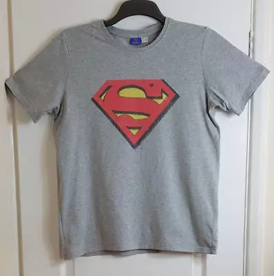 Buy Superman T-shirt Medium Grey / Dc Comics • 6.99£