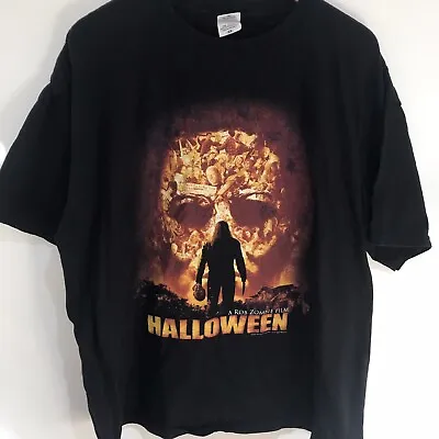 Buy 2007 Rob Zombie Halloween Movie Promo T-Shirt Double Sided XXL Evil Destiny • 44.99£