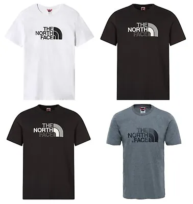 Buy The North Face Mens T-Shirt TNF Casual  Short Sleeve Crew Neck Cotton Easy Tee • 18.89£