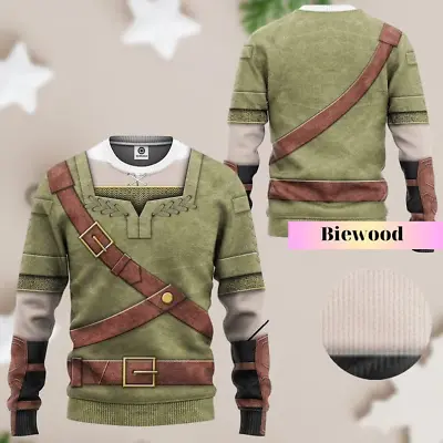 Buy Christmas Legend Of Zelda Sweater, S-5XL US Size, Christmas Gift • 33.13£