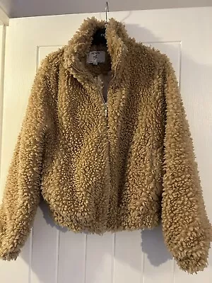 Buy Ladies Teddy Bear Jacket Size 12 Petite  • 14£