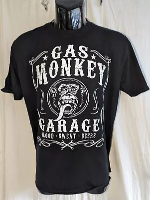 Buy Gas Monkey Black Garage Dallas T Shirt Size Large • 2.99£