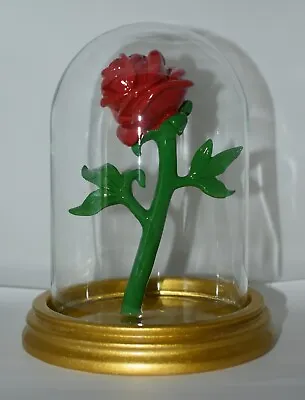 Buy Disney Glass Cloche Jewelry Holder - Beauty And The Beast Rose - W/Box (Opened) • 25.51£