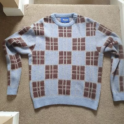 Buy AWAKE NY Large Mohair Checked Jumper Pristine Condition.  • 45£