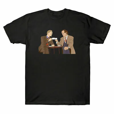 Buy T-Shirt Niles And Coffee Funny Drawing Men's Comedy Cotton Drinking Frasier TV • 14.99£