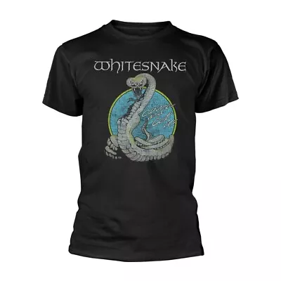 Buy Whitesnake Circle Snake Official Tee T-Shirt Mens • 21.70£