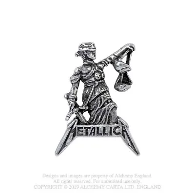 Buy METALLICA Justice Alchemy Pin Badge • 13.99£