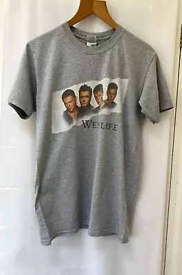 Buy WestLife Turnaround Tour 2004 T-Shirt -  Grey - Vintage - Size Small (A) • 9.99£