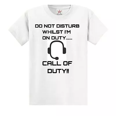 Buy Call Of Duty T Shirt Gaming Merch Geek Clothing Any Size Adults Kids Christmas • 12£