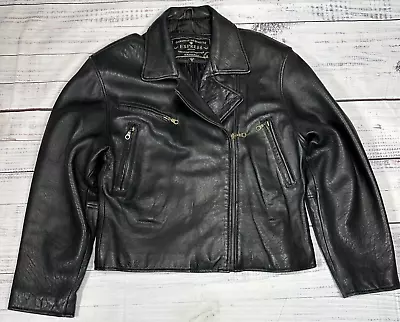 Buy Express Womens Leather Moto Jacket Sz Medium Black Asymmetrical Zip Front Collar • 30.30£