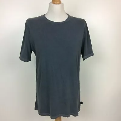 Buy Urban Outfitters Mens Burnout Tee Black Noir T-shirt Top T • 4.95£