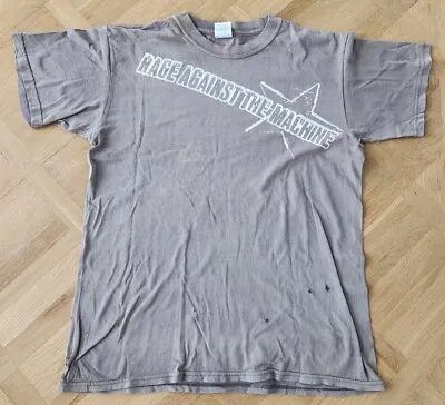 Buy Vintage Rage Against The Machine Shirt RATM Vtg Rare • 126.41£