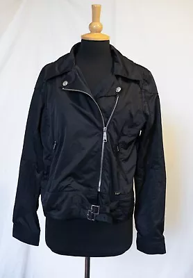 Buy Womens Lee Jeans Motorcycle Biker Jacket - Medium • 12£