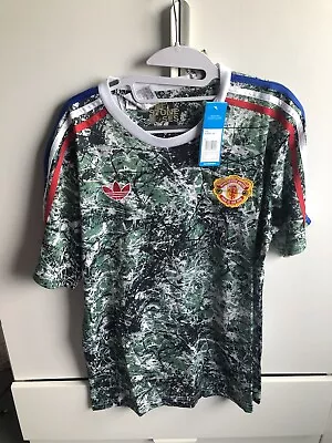 Buy Man United Stone Roses Large Shirt • 40£