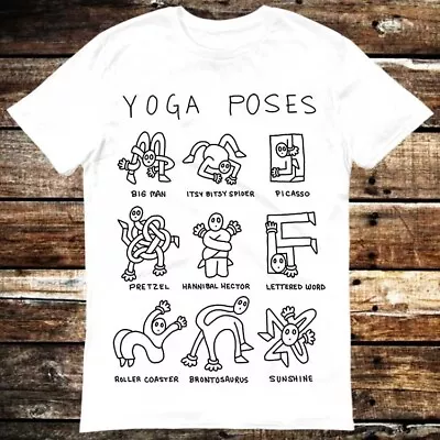 Buy Yoga Poses Joke Funny Zen Om T Shirt 6260 • 6.35£