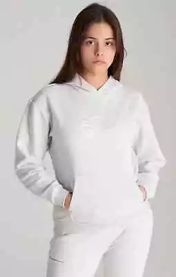 Buy SikSilk Girls Grey Marl Signature Overhead Hoodie 11-12 Years • 7.99£