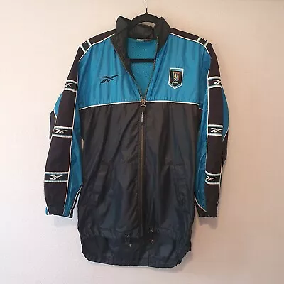 Buy Aston Villa Authentic Vintage Reebok Small Track Training Jacket XS/S 98/99 • 30£