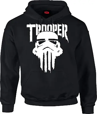 Buy Trooper Hoodie - Inspired By Star Wars Punisher Stormtrooper Iron Maiden • 27.99£