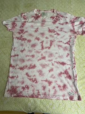 Buy REBEL T Shirt. M. Pink Tie Dye Excellent Condition • 12.50£