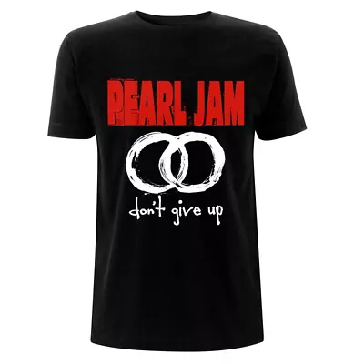 Buy Official Pearl Jam T Shirt Don't Give Up Black Classic Rock Metal Band Tee New • 14.94£