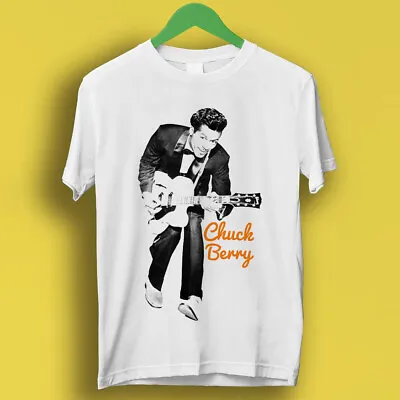 Buy Chuck Berry Guitar Legend Rock N' Roll Retro Music Top Tee T Shirt P1156 • 6.70£