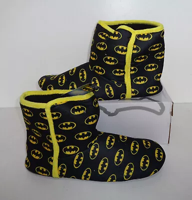 Buy Batman Mens Slippers Official DC Slip On Novelty Gift Ankle Booties Sizes 7-12 • 10.98£