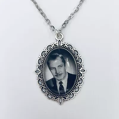 Buy Vincent Price Necklace, Handmade Gothic Horror Jewellery, Classic Horror • 6.99£