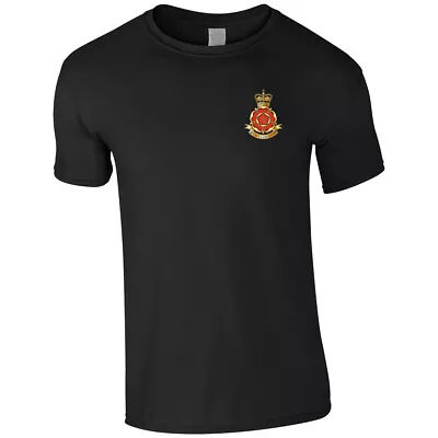 Buy Queen's Lancashire Regiment British Army Embroidered Men's T Shirt Embroidery • 12.99£
