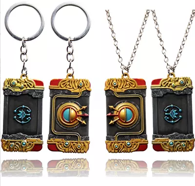 Buy Zelda: Tears Of The Kingdom Purah Necklace Keychain Alloy Pendant Game Jewelry • 4.79£